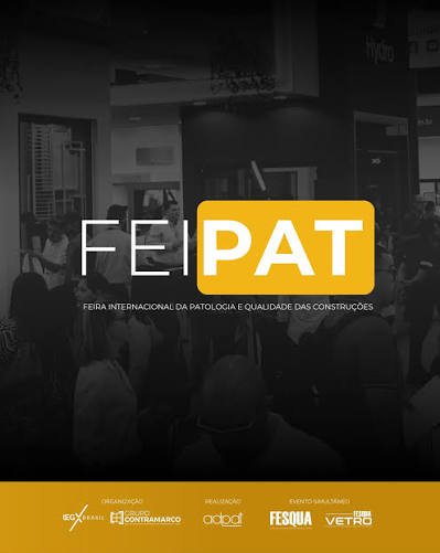 FEIPAT 2026: feira reúne inovação em inspeção predial, recuperação estrutural e manutenção de edificações em São Paulo